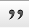 Icon block quote