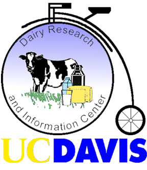DRINC logo showing a cow with a old fashioned bicycle with a very large front wheel.