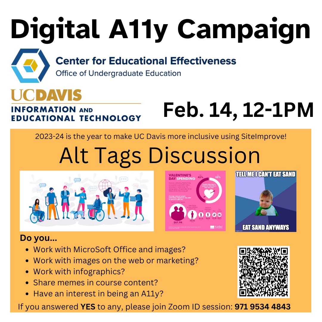 Digital A11y Event explained below