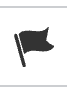 Flag icon representing the insertion of an anchor point in a page