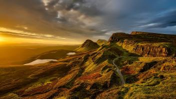 Scotland at sunset