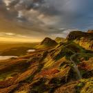 Scotland at sunset