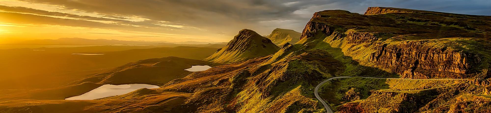 Scotland at sunset